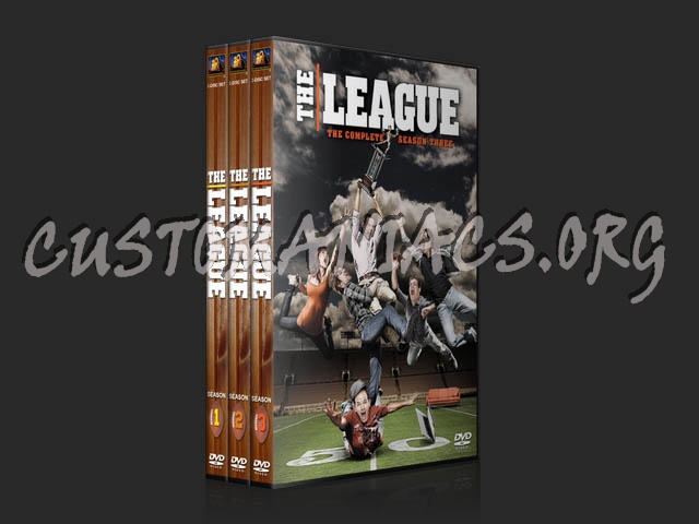 The League: Seasons 1-3 dvd cover