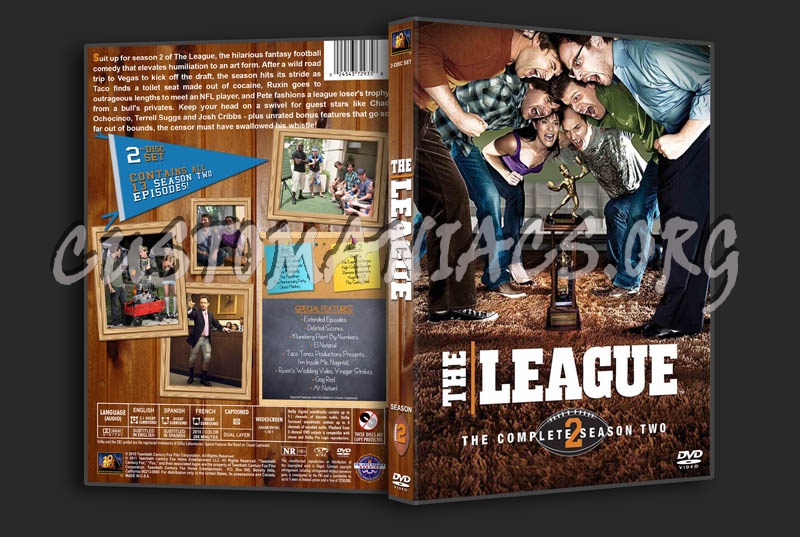 The League: Seasons 1-3 dvd cover