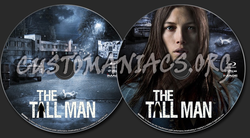 The Tall Man blu-ray label