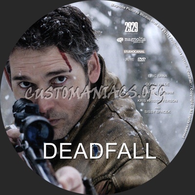 Deadfall dvd label