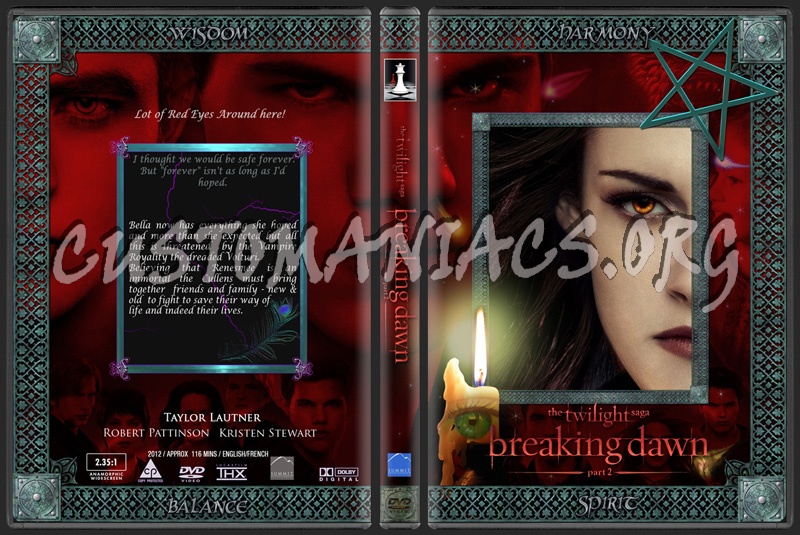 The Twilight Saga Complete dvd cover