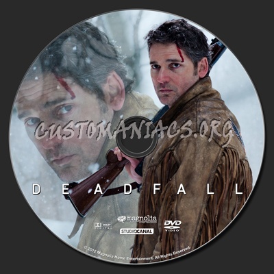 Deadfall (2012) dvd label