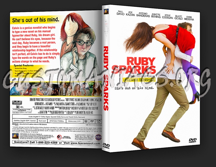 Ruby Sparks dvd cover