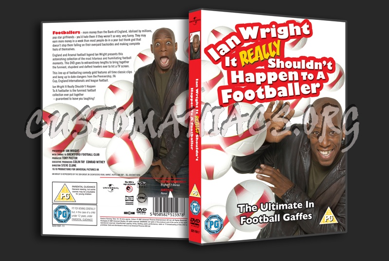 Ian Wright It Really Shouldn't Happen to a Footballer dvd cover