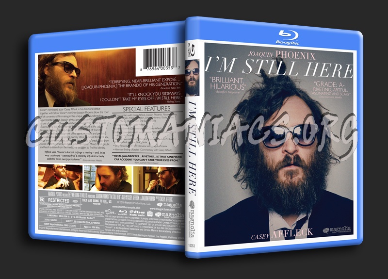 I'm Still Here blu-ray cover