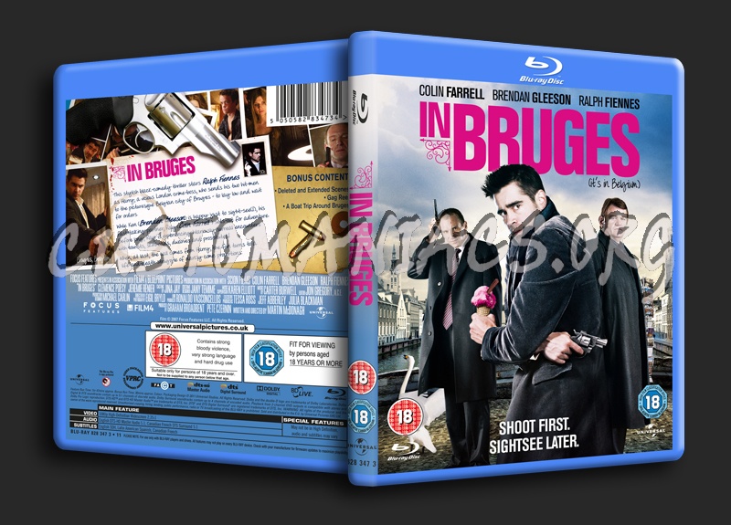 In Bruges blu-ray cover