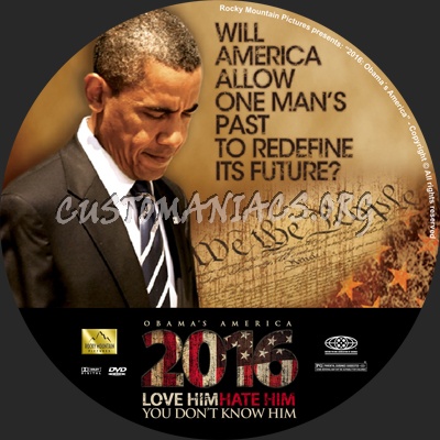 2016: Obamas America dvd label