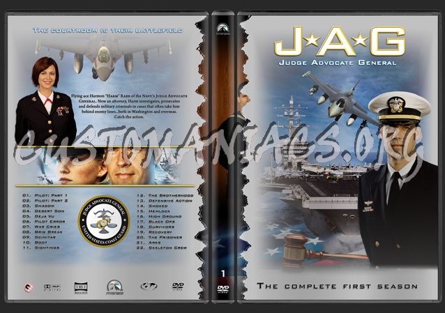 JAG: Judge Advocate General dvd cover