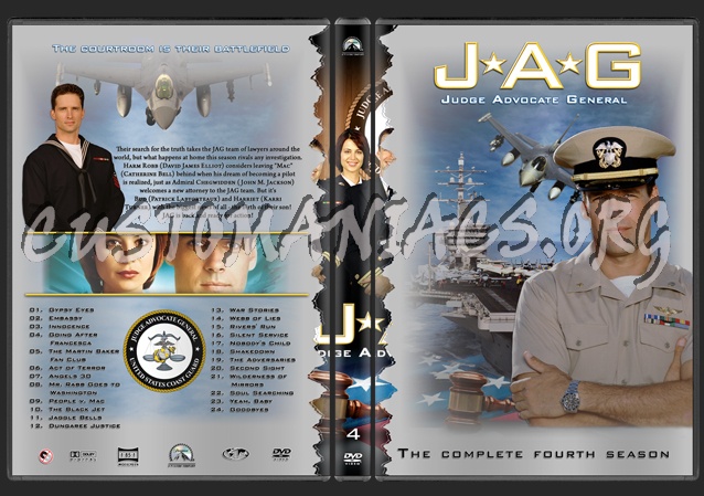 JAG: Judge Advocate General dvd cover