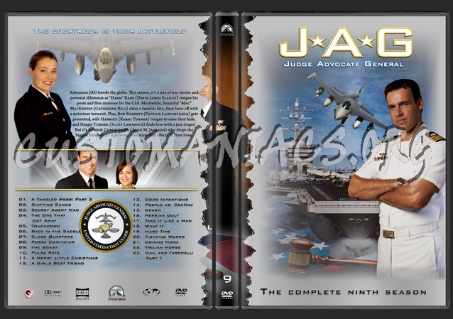 JAG: Judge Advocate General dvd cover