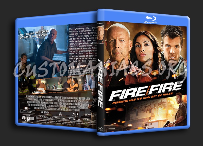 Fire with Fire blu-ray cover