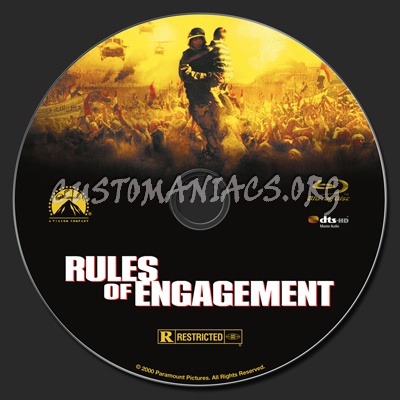 Rules Of Engagement (2000) blu-ray label