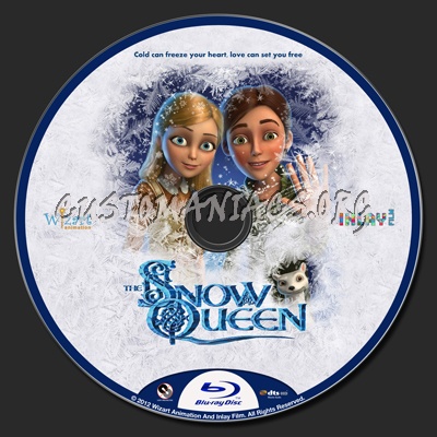 The Snow Queen (2012) blu-ray label