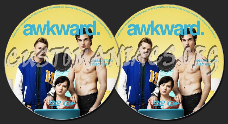 Awkward Season 2 dvd label