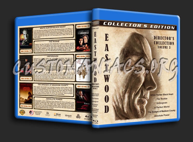 Clint Eastwood: Director's Collection - Volume 3 blu-ray cover