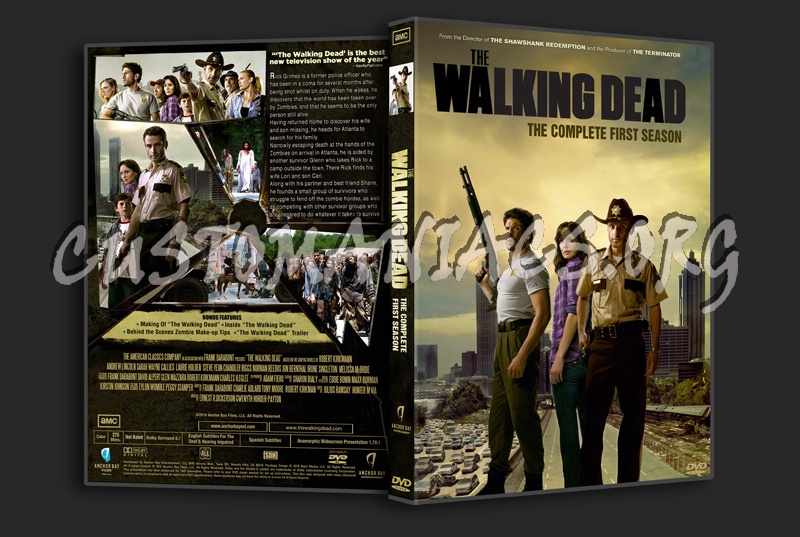 The Walking Dead s1 dvd cover