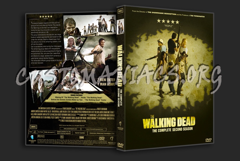 The Walking Dead s2 dvd cover