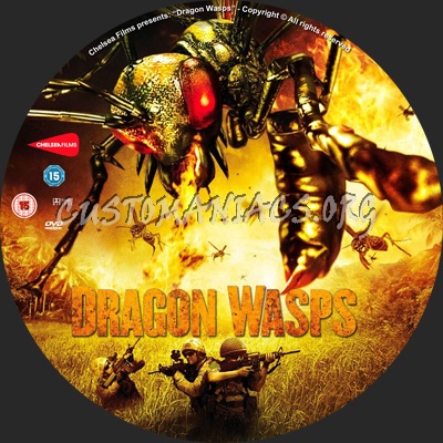 Dragon Wasps dvd label