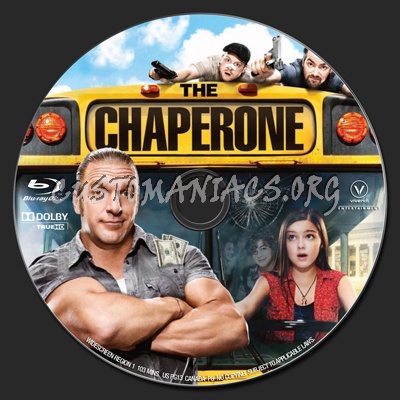 The Chaperone blu-ray label