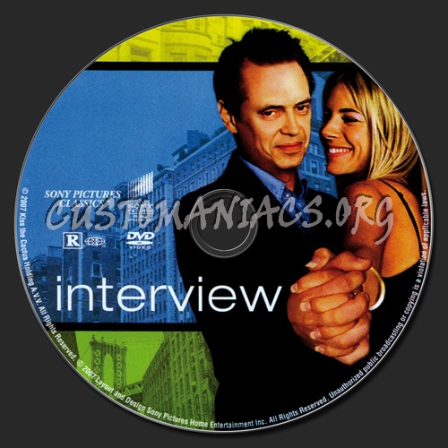 Interview dvd label