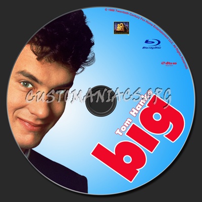 Big (1988) blu-ray label