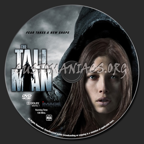 The Tall Man dvd label