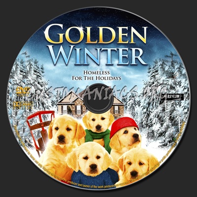 Golden Winter dvd label