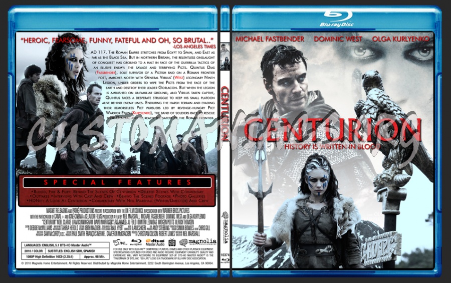 Centurion blu-ray cover