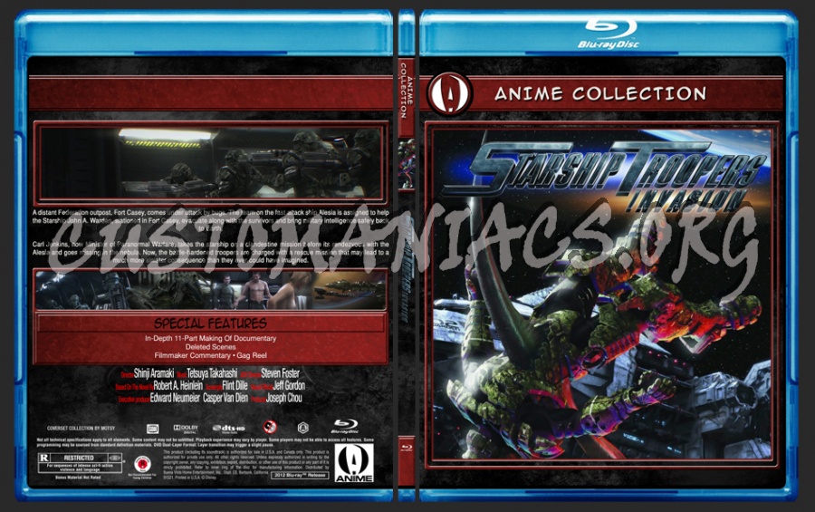 Anime Collection Starship Troopers Invasion 