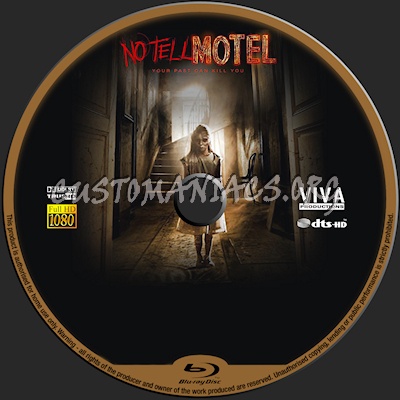 No Tell Motel blu-ray label