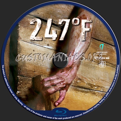 247 F blu-ray label