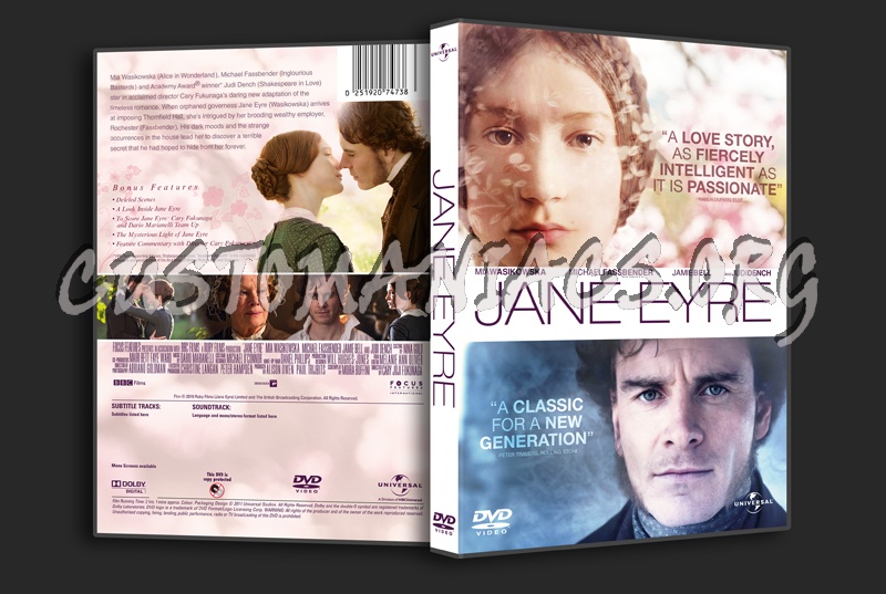 Jane Eyre dvd cover