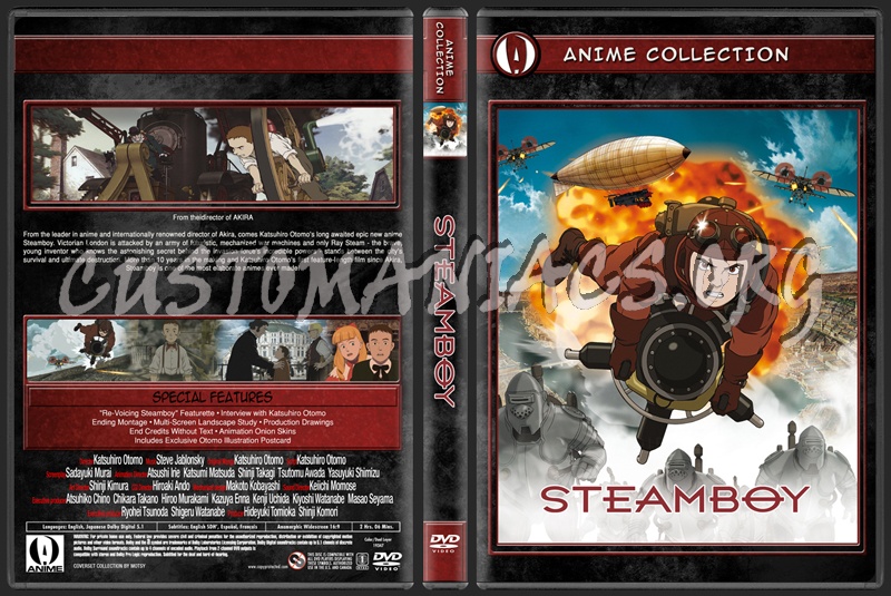 Anime Collection Steamboy dvd cover