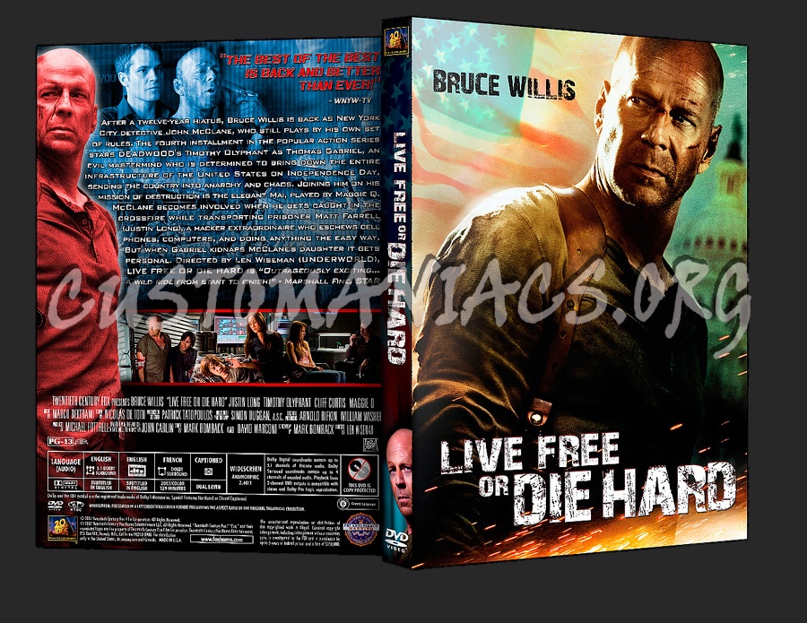 Live Free or Die Hard dvd cover