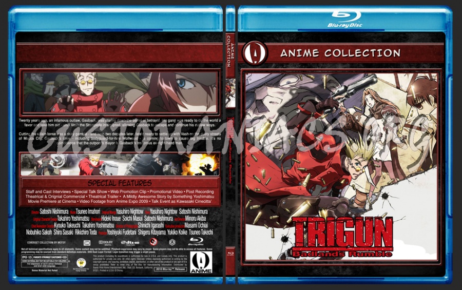 Anime Collection Trigun Badlands Rumble 