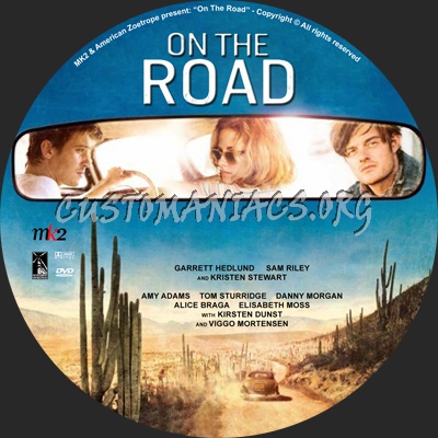 On the Road dvd label