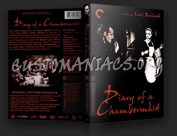 117 - Diary of a Chambermaid dvd cover