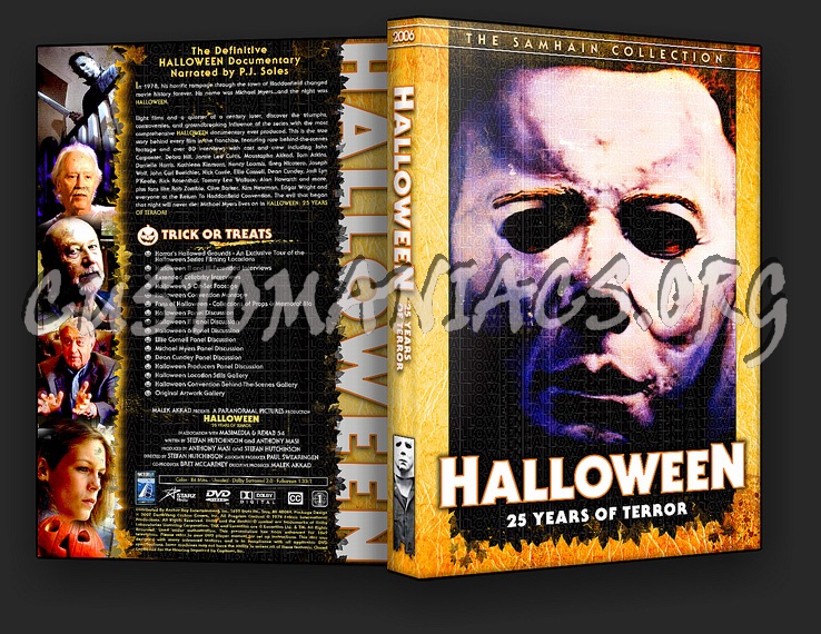 HalloweeN - 25 Years Later Documentary dvd cover