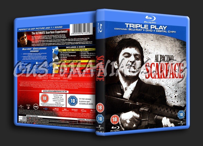 Scarface blu-ray cover