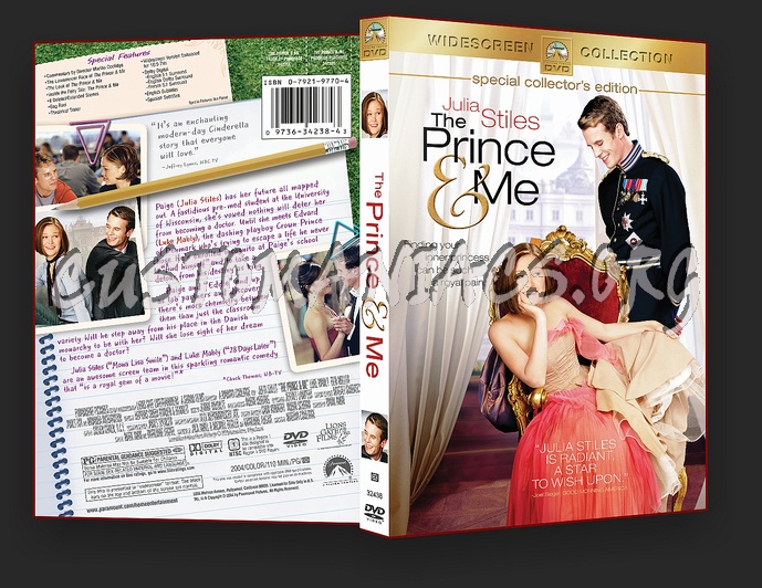The Prince & Me dvd cover