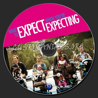 What To Expect When You're Expecting (2012) blu-ray label