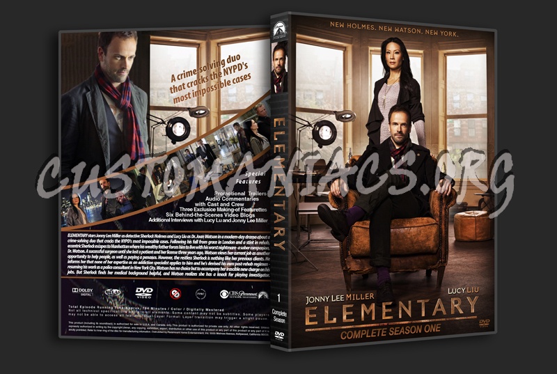 Elementary Season One dvd cover