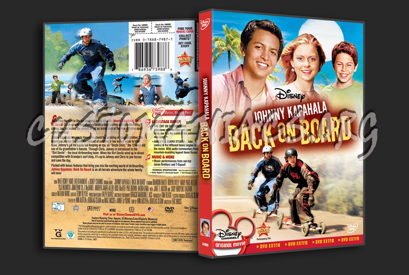 Johnny Kapahala: Back on Board dvd cover