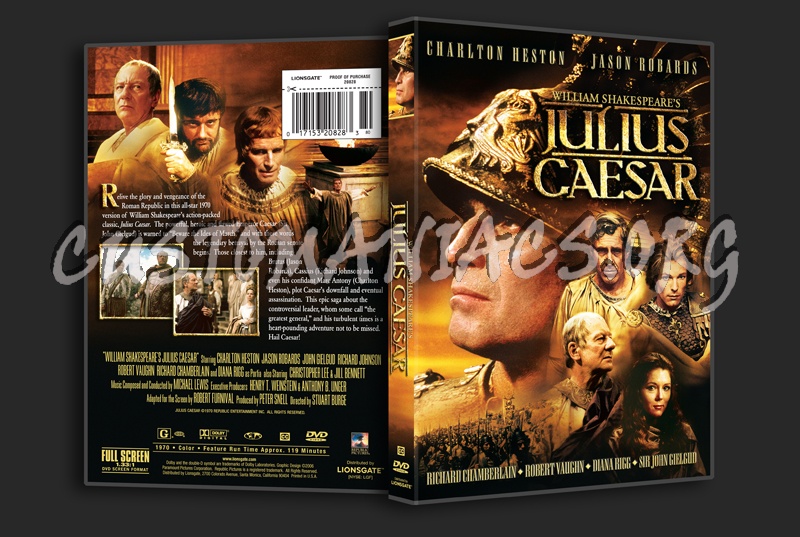 Julius Caesar dvd cover