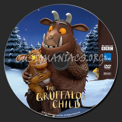 The Gruffalo's Child dvd label