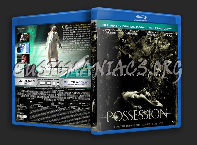 The Possession blu-ray cover