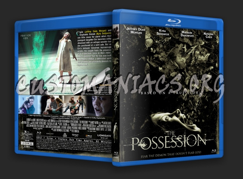 The Possession blu-ray cover