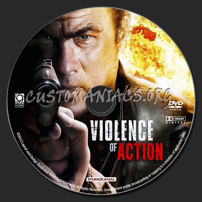 Violence Of Action dvd label