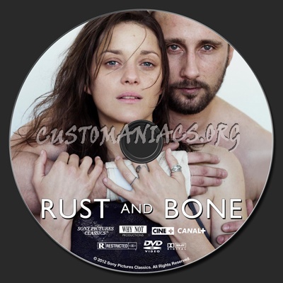 Rust And Bone dvd label