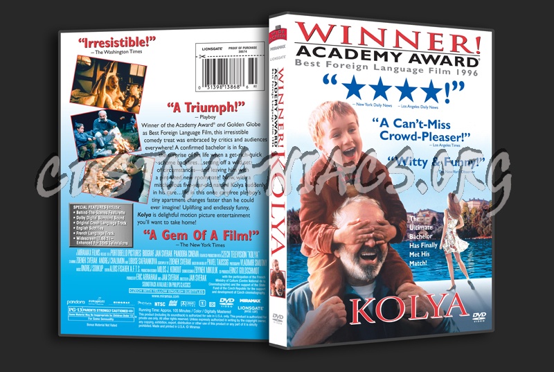 Kolya dvd cover